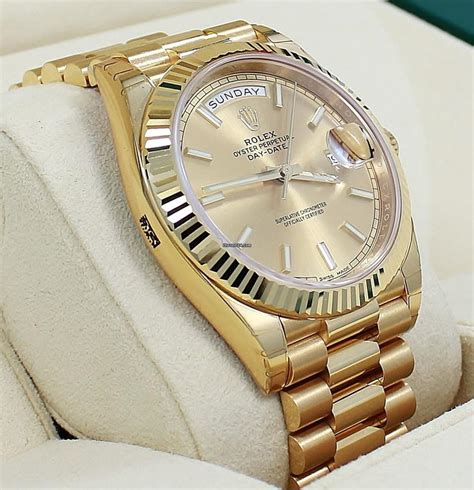 rolex day date 40 president|Rolex presidential 40mm price.